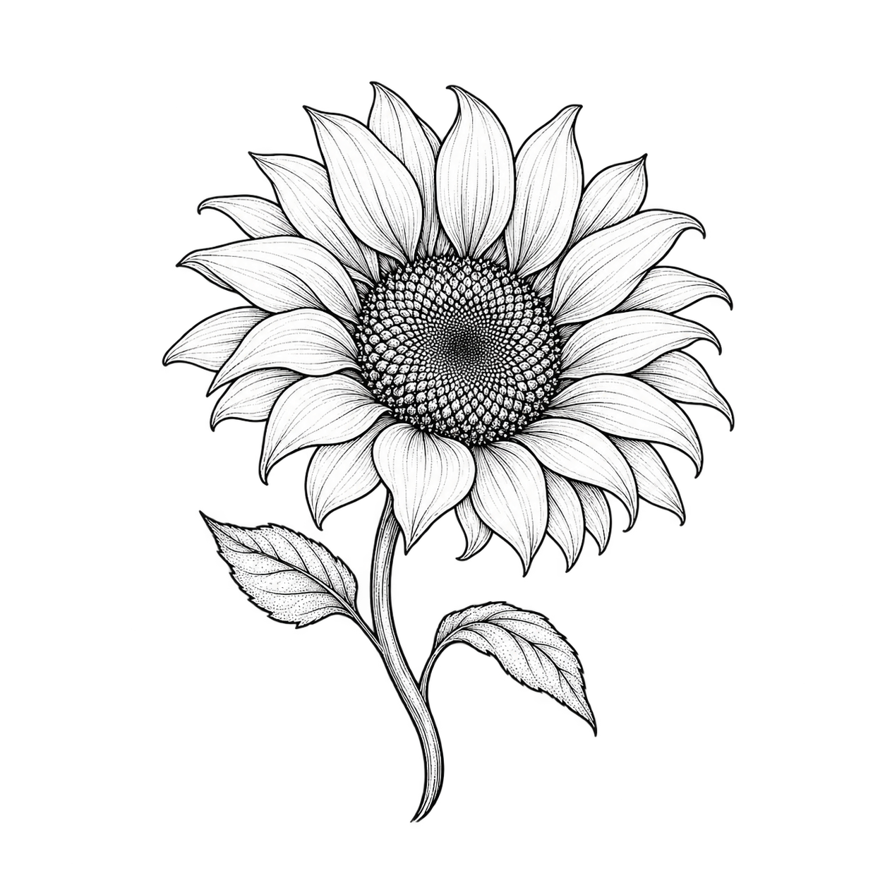 Sunflower, the symbol of Prayer and Ruin